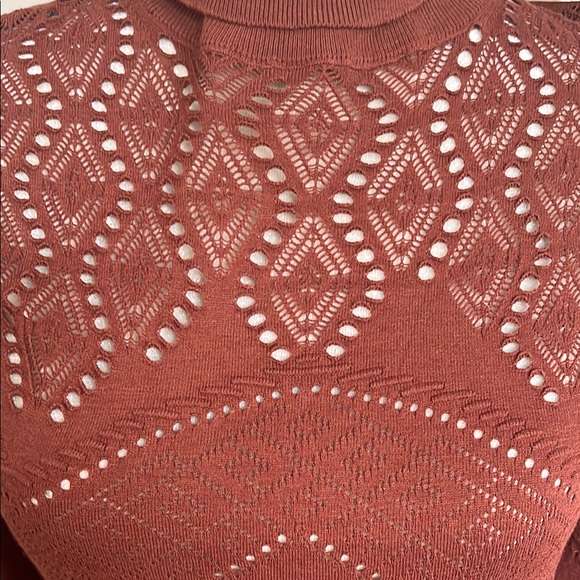 Roberto Cavalli Brown Turtleneck Light Sweater Dress - Picture 4 of 12